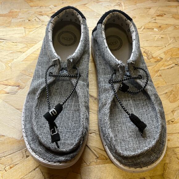 HeyDude Wally Pilot Herringbone Slip On Shoes Men’s Size 11 - Picture 2 of 9